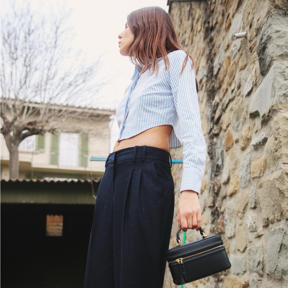 Zara Crop Shirt